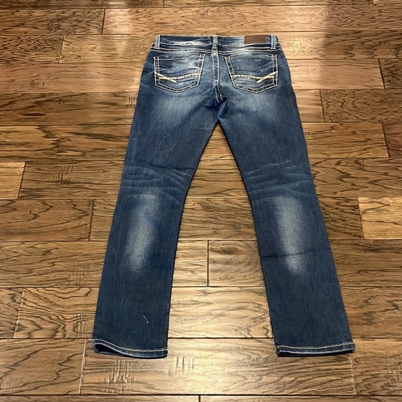 BKE Denim Sabrina Low Rise Straight Size 28R - Picture 2 of 16
